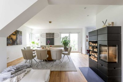 Exklusive Maisonette mit Hauscharakter in ruhiger Waldlage