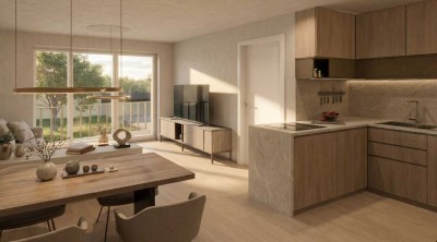 3-Zimmer-Neubauwohnung mit 2 Balkonen
