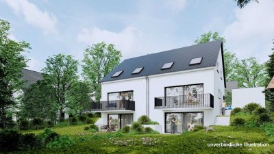 "Wohnen mit traumhaftem Garten" Attraktive DHH in ruhiger und sonniger Lage von Heimsheim