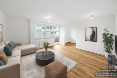 LICHTDURCHFLUTETE 3-ZIMMER-WOHNUNG MIT BALKON IN OBERNDORF BEI SALZBURG