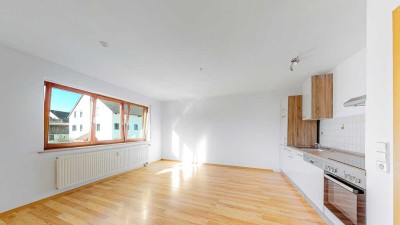 1-Zimmer-Apartment mit Wohnküche & Abstellraum in Leipheim nahe A8/A7