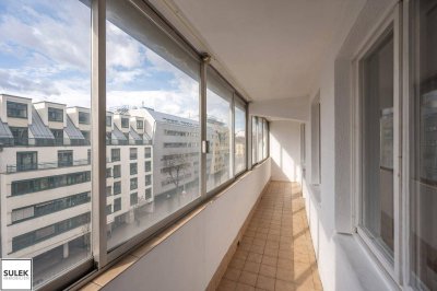 4-Zimmer-Wohnung mit großer Loggia nahe Donauinsel &amp; Millennium City (WG geeignet)