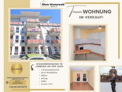 Ihr Rückzugsort mit Zukunft – Vermietete Wohnung mit Tiefgarage in ruhiger Lage von Limburg