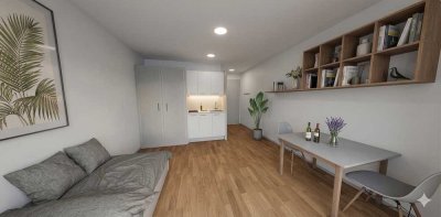 Attraktives Neubau-Studentenappartement im 1. Obergeschoss mit Balkon ++ ideal zur Kapitalanlage ++