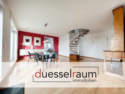 Unterbach: 168 m² möglich – Traumhafte Maisonette-Wohnung mit Dachterrassen und Panoramablick!