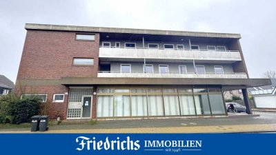 Geräumige 4-ZKB-Eigentumswohnung (vermietet) mit Balkon im I. OG in zentraler Lage von Elsfleth