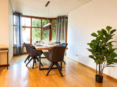 Exklusive, gepflegte 4-Zimmer-Wohnung mit Balkon in Darmsheim/Sindelfingen, nach Wunsch Teilmöbliert