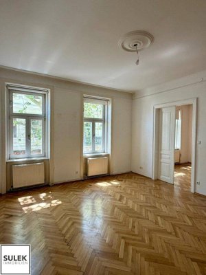 ab sofort: 3-Zimmer-Altbauwohnung nahe Kursalon