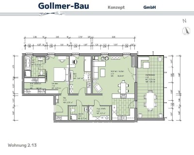 Traumhafte Penthouse-Wohnung mit Bad en Suite, Ankleide und Gäste-Dusche