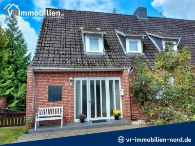 Gepflegtes Reihenendhaus mit Anbau zwischen Nord-Ostsee-Kanal und Eider auf großzügigem Grundstück!