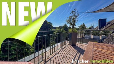helle und ruhige 3-4 Zimmer Maisonette mit sonniger Dachterrasse  zu mieten!