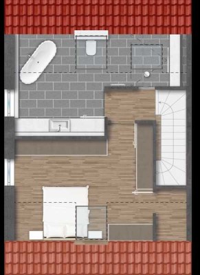 Neubau Einfamilienhaus (Doppelhaushälfte) mit 5 Zimmern in Freiberg am Neckar