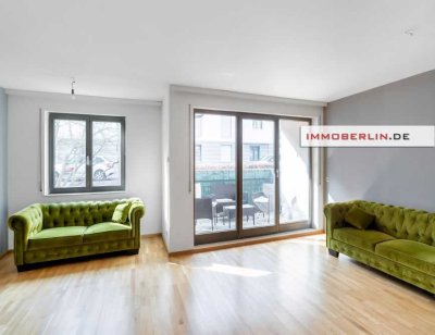 IMMOBERLIN.DE - Komfortable vermietete Wohnung mit ruhiger Südwestloggia nahe WISTA & Flughafen BER