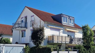 Gemütliche, helle, voll möblierte 1-Zimmer DG-Wohnung im Süd-Westen von Ingolstadt