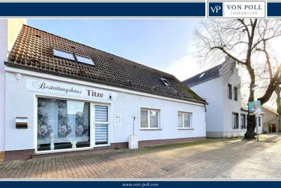 Gepflegtes Wohnhaus mit separater Gewerbeeinheit und großem Grundstück