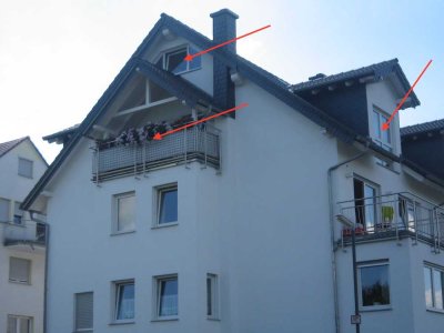 Schöne 3 Zimmer Maisonette Wohnung mit 72m²