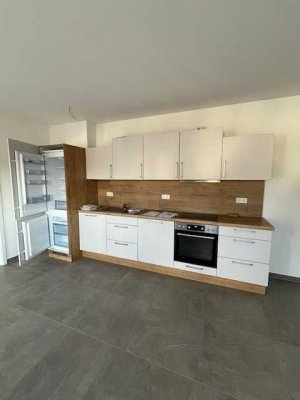 Moderne Neubauwohnung 2- ZKB mit einer offenen Raumverteilung