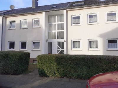 3-Raum-Whg. mit eigenem Garten (ca. 200 m2) in gepflegtem, ruhigen 4-Familienhaus in Oberhausen