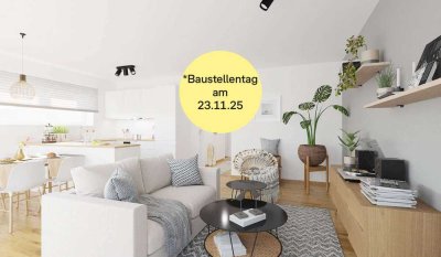 Hochwertig ausgestattete 4-Zimmer-Wohnung mit zwei Vollbädern und Balkon