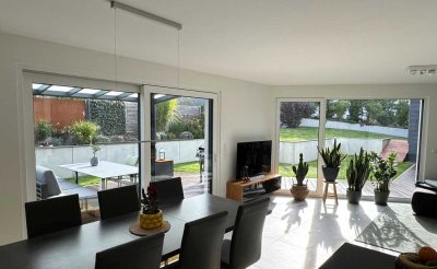 Moderne Gartenwohnung mit Hauscharakter in Donaueschingens Toplage Schützenberg - provisionsfrei