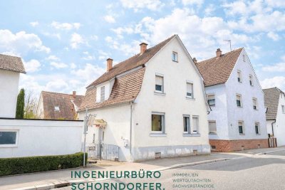 Modernisierungsbedürftiges Einfamilienhaus mit Garage in HN - Klingenberg