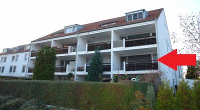 2-Zimmer-Wohnung mit Balkon und Garage in Landsberg - Queis