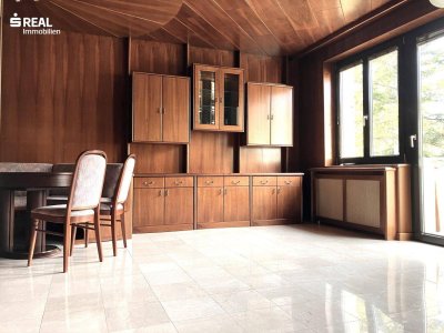Natur vor der Tür, Komfort im Grundriss: 3 Zimmer. Grünblick, Balkon &amp; Garage