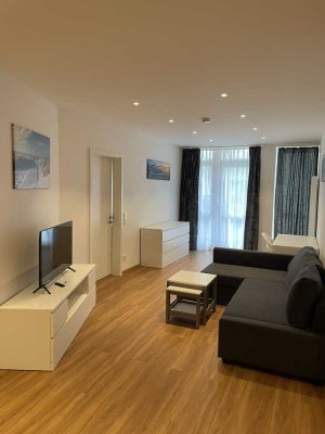 Ffm-Niederrad: 2-Zimmer-voll möbliert