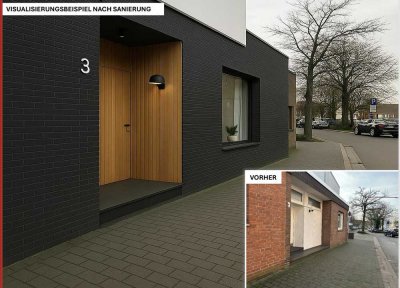 *ARCHITEKTENHAUS ZUM HERRICHTEN * IN AUSGEZEICHNETER ZENTRALEN LAGE VON KEVELAER