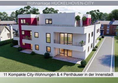 VERKAUFT // Exklusive Neubauresidenz mit modernster Architektur - hochwertige OG Wohnung