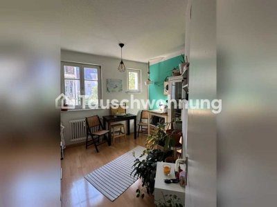 Tauschwohnung: 2 ZKB in Bahnhofsnähe gegen größere Wohnung mit Balkon