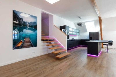 KL - Nähe Stadtpark/Bahnhof, exklusive Maisonette, 240 m², 5 ZKB,  "ERSTBEZUG NACH SANIERUNG"