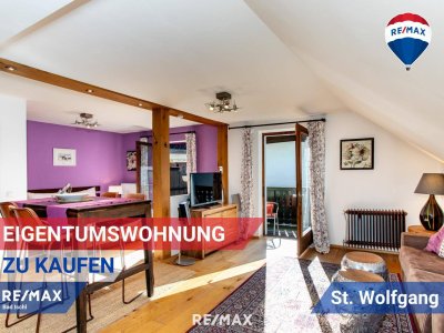 Vollmöblierte Garconnière mit Balkon in St. Wolfgang im Salzkammergut – perfekt als Zweitwohnsitz oder zur touristischen Vermietung