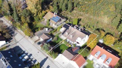 Elegante Doppelhaushälfte mit Einliegerwohnung und Doppelgarage