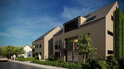 Fertigstellung Ende 2026: 4-Zimmer-Whg mit 116 m², 2 Terrassen und Blick auf ein Naturschutzgebiet