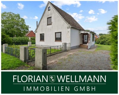 Geestland - Lintig l Freistehendes Einfamilienhaus mit Kamin und großem Grundstück