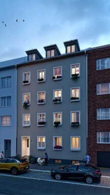 Modernisierte Dachgeschosswohnung mit 2-Zimmern in Düsseldorf-Pempelfort