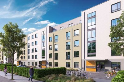 NUR mit WBS A - 65 m²! Schöne 2-Zimmer-Wohnung in Neubausiedlung in Porz!