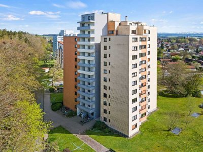 360° I Großzügige 2,5-Zimmer-Wohnung in Wangen im Allgäu