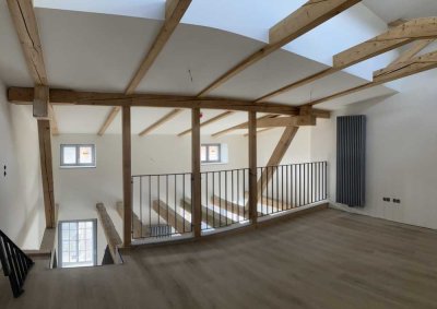 Wohnung 9 im umgebauten Speicher der Vierrademühle