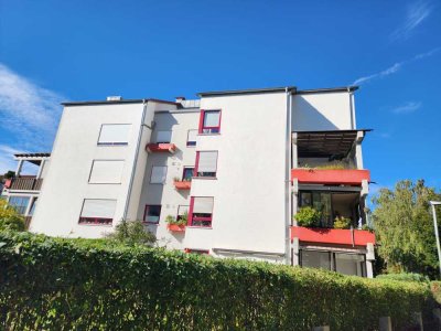 4 ZKB mit verglastem Balkon im Süden von Haunstetten mit idyllischem Garten