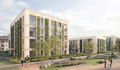 Modernes, energieeffizientes Wohnen: 3-Zimmer-Neubauwohnung