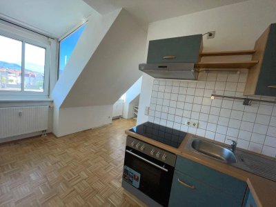 26,28m² Wohnung - oberstes Dachgeschoss - KARAWANKENFERNBLICK - im Süden Klagenfurts