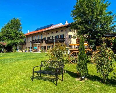 EG-Wohnung mit Bergblick, beste Lage, am Pferdehof