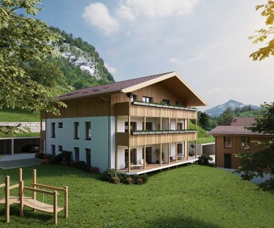 3-Zimmer-OG-Wohnung umgeben von majestätischen Bergen und Natur