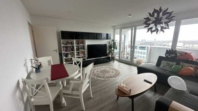 2-Zimmer Wohnung in Düsseldorf Lörick mit Balkon & Rheinblick