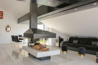 Luxus Penthousewohnung mit Dachterrasse und Garage in Hürth-Sielsdorf