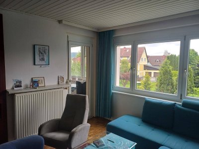 Gemütliche Wohnung mit Gartenblick