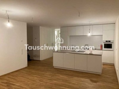 Tauschwohnung: Helle, moderne 3-Zimmer-Wohnung mit Garten gegen 4-Z.-Whg.
