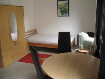 Schönes 24-qm Appartement 1ZKnDB teilmöbliert.